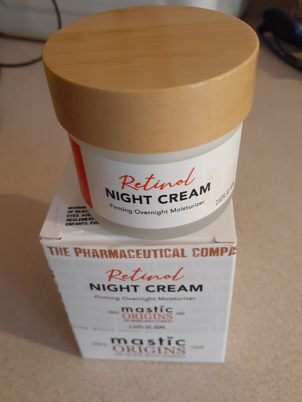 MASTIC ORIGINS Retinol Firming Overnight Moisturizer Greece